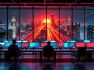 Dow Jones futuro cai com volatilidade devido a tensões comerciais EUA-China e anúncio de tarifas, impactando o mercado financeiro.