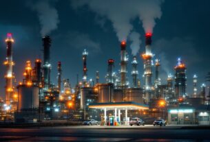 Gráfico mostrando impactos da nova política de preços da Petrobras após dois anos
