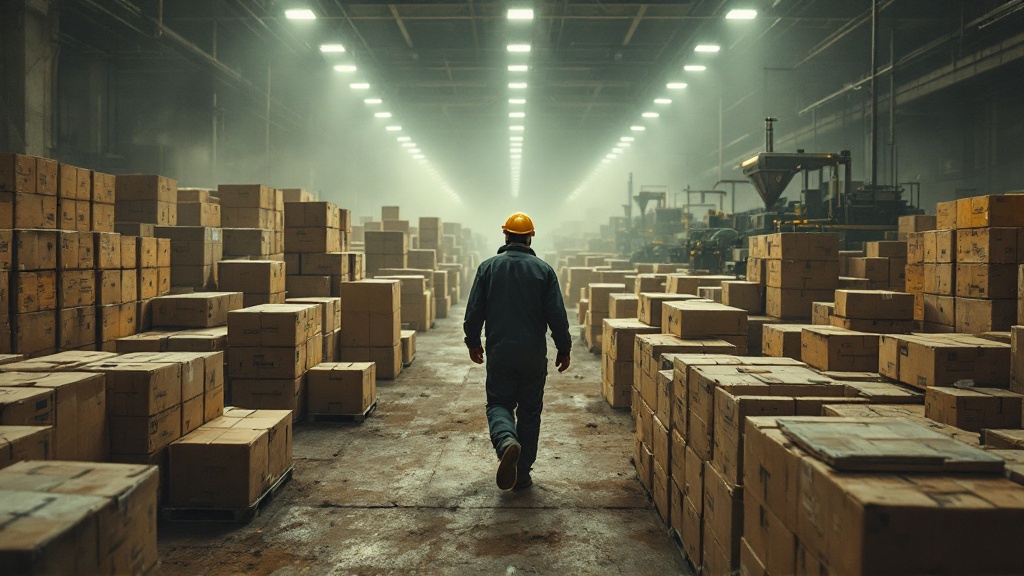 PMI industrial do Brasil cai para 50,3 em abril, sinalizando estagnação e baixa confiança futura devido a tarifas e custos altos.