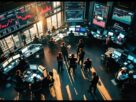Ibovespa em queda devido a incertezas fiscais nos EUA e no Brasil, refletindo volatilidade no mercado financeiro.