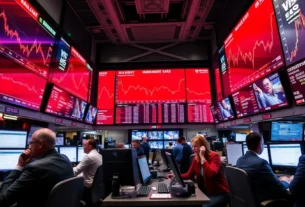 Bolsas de Nova York fecham em queda devido a tensões geopolíticas entre EUA e Irã