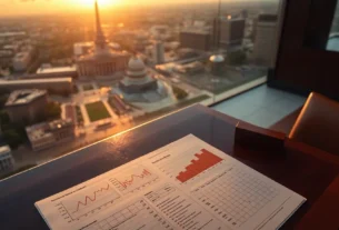 Preocupação com o déficit fiscal e dívida pública crescente nos Estados Unidos, segundo a Fitch Ratings.