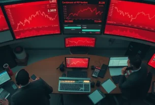 Ibovespa fecha em queda devido à aversão a risco e pressão das ações da Vale.