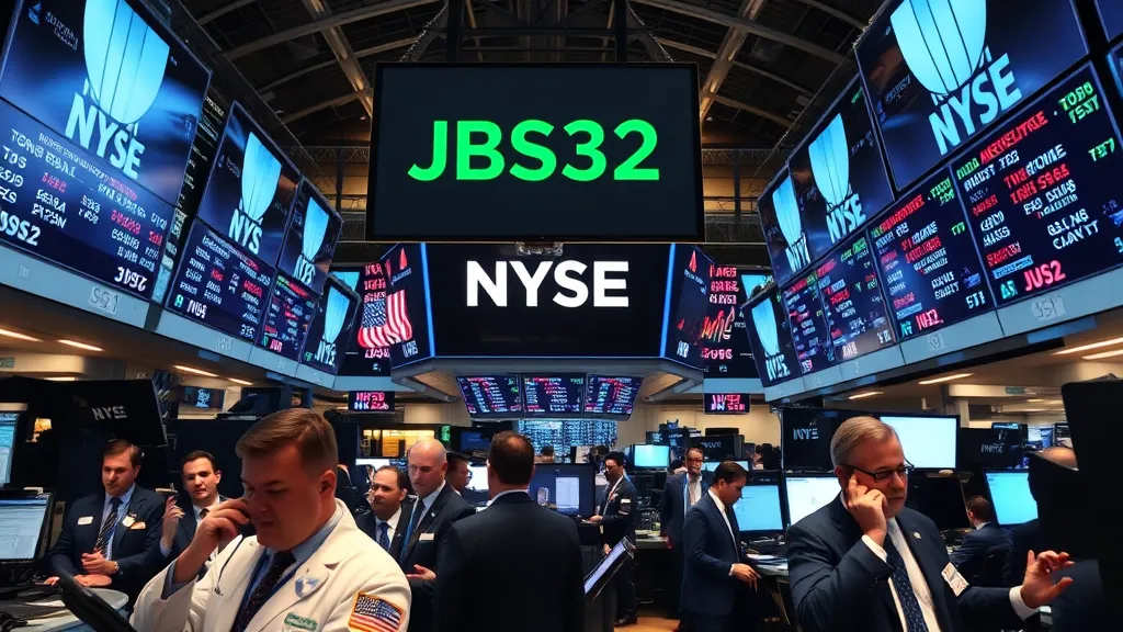 Ação da JBS estreia na Bolsa de Nova York com alta de 1,61%, reforçando o otimismo do mercado.