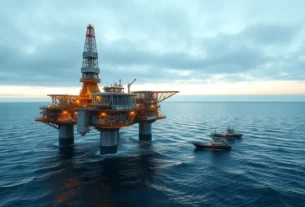 Leilão bilionário de petróleo do pré-sal em 2025, com foco em áreas não contratadas e baixo risco exploratório.