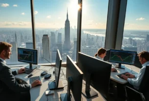 Bolsas de NY fecham em alta com recordes históricos no Nasdaq e S&P 500