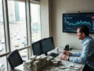 Dólar cai para R$ 5,55 após 5 dias de alta, com influência de dados de inflação dos EUA e impasse do IOF.