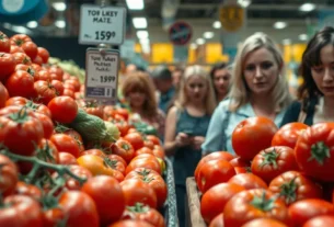 EUA se retiram do Acordo de Tomates com o México, impactando importações e preços.
