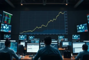 Gráfico do Ibovespa com projeção de valorização para o segundo trimestre de 2025