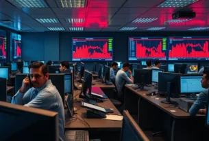 Ibovespa cai 1,15% devido a tarifas dos EUA, atingindo menor patamar em 3 meses