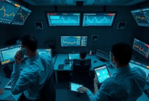 Ibovespa recua 1,1% devido a preocupações com tarifas comerciais dos EUA, enquanto dólar e juros permanecem estáveis.