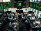 Ibovespa sobe 1% e retoma 135 mil pontos, impulsionado por expectativas de negociações comerciais entre EUA e China.