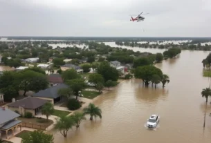 Inundações no Texas causam mortes e impactos econômicos, com resgates em San Antonio.