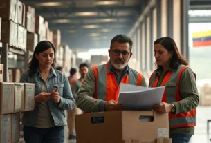 Venezuela impõe tarifas de 15% a 77% em produtos brasileiros, afetando exportações.