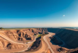 Aura Minerals planeja dobrar reservas de ouro no projeto Borborema, impulsionada pela alta do metal.
