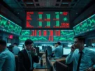 Bolsas de NY caem com dados econômicos fracos e tensões comerciais.
