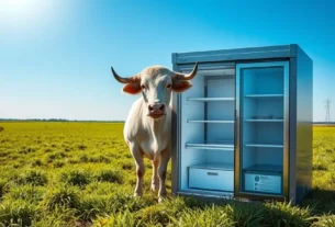 Brasil e Indonésia assinam acordo para exportação de carne bovina com osso e miúdos.