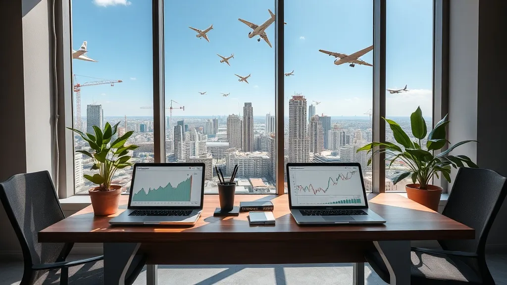 Ações de construtoras e Embraer em alta na Bolsa, com potencial de crescimento segundo Apex Capital.