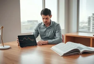 Gráfico mostrando a estabilidade do Ibovespa e do dólar em meio a tarifas e incertezas políticas.