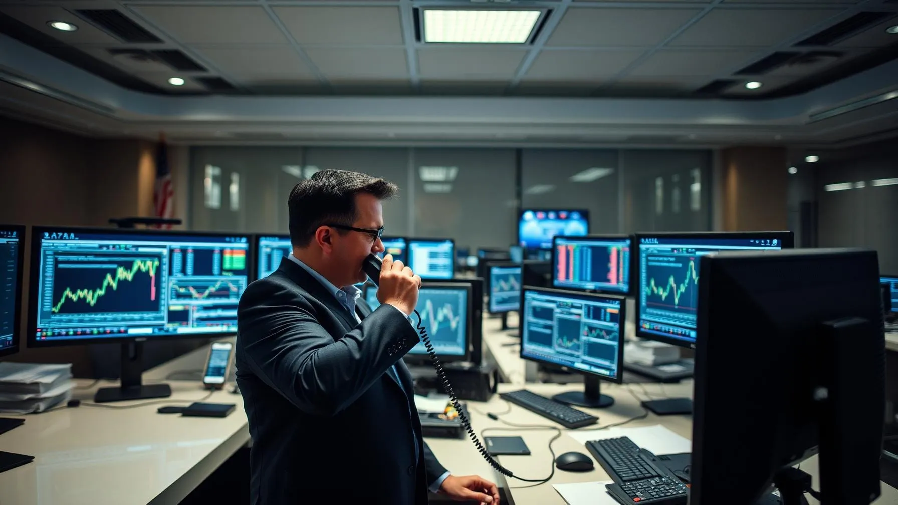 Gráfico do Ibovespa e dólar refletindo volatilidade do mercado financeiro brasileiro
