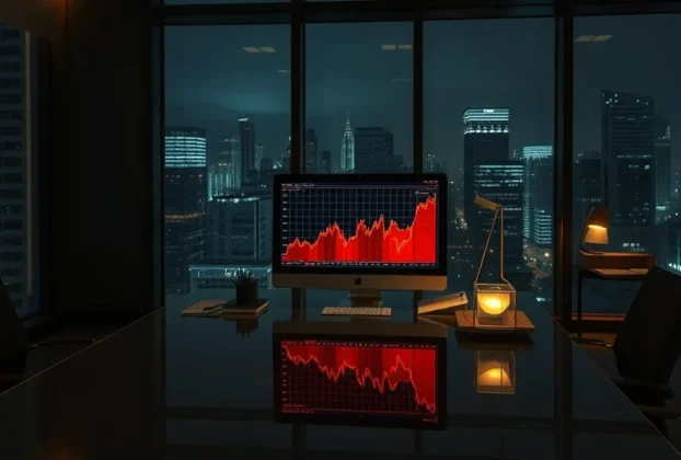Ibovespa registra queda de 0,48% em agosto e acumula perda de 0,81% na semana devido a tarifas dos EUA.