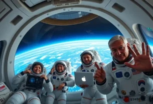 SpaceX Crew-11 lançando quatro astronautas para a ISS em tempo recorde de 15 horas.