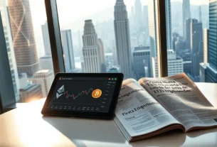 Trump Media registra ETFs de Bitcoin e criptomoedas, incluindo Bitcoin e Ether.