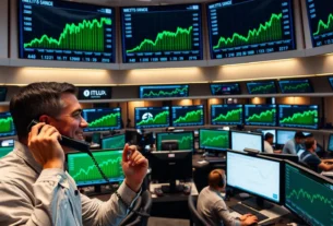 Bolsas de Nova York batem recordes com expectativa de cortes de juros pelo Fed