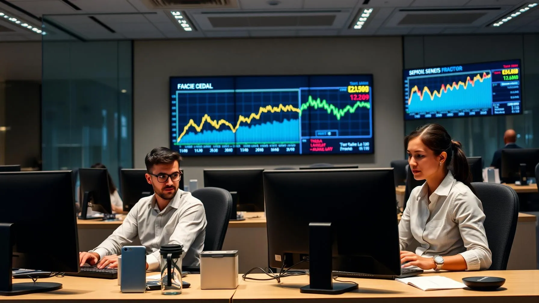 Gráfico mostrando a queda do dólar frente ao real em 2025, com projeções para setembro e cenários econômicos.