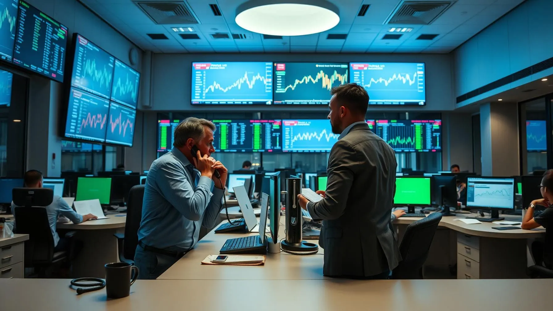 Ibovespa em alta com dólar em queda, mostrando movimentação do mercado financeiro brasileiro