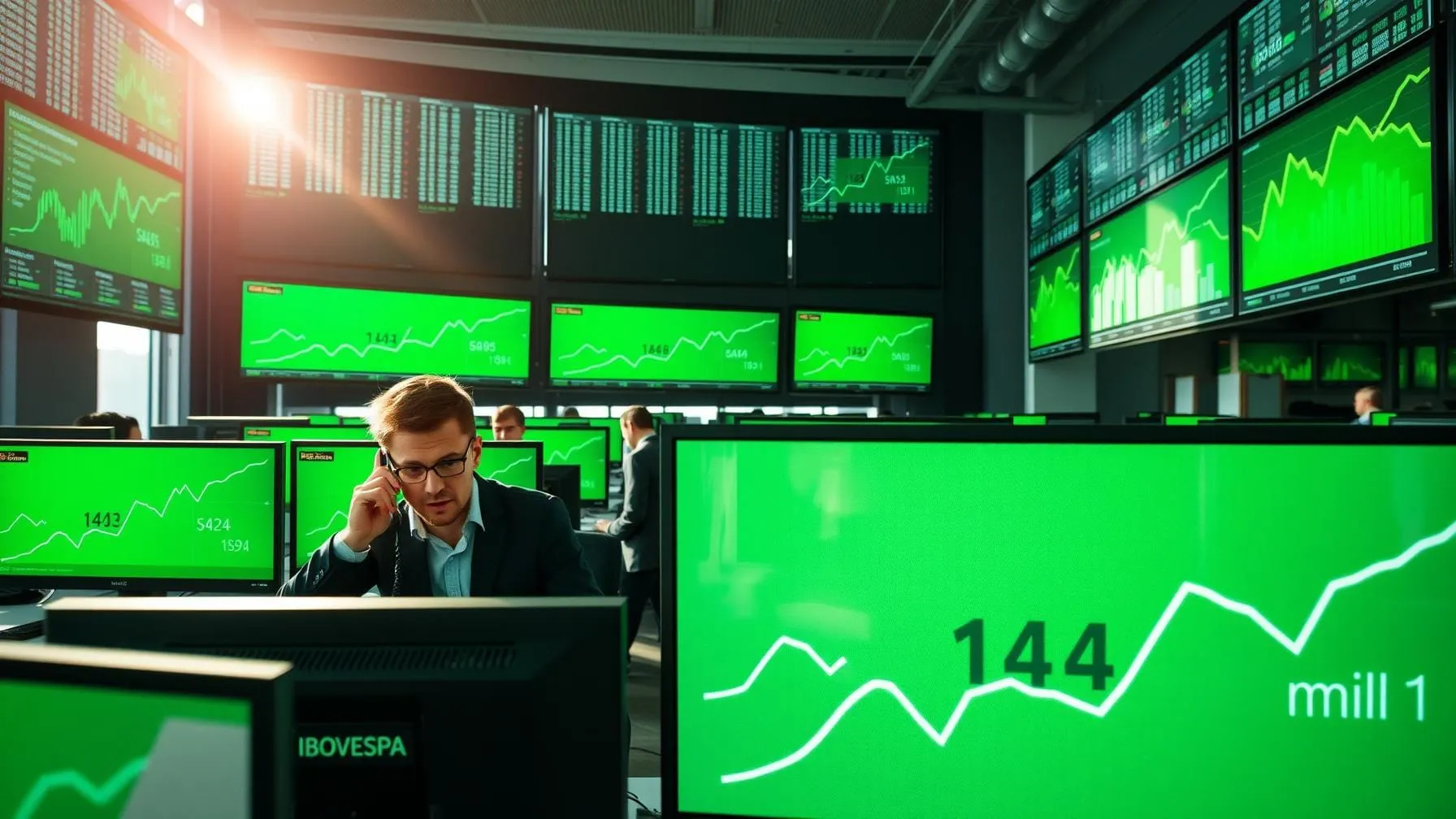 Ibovespa sobe com dados de inflação e atinge recorde acima de 143 mil pontos, impulsionado por otimismo do mercado.