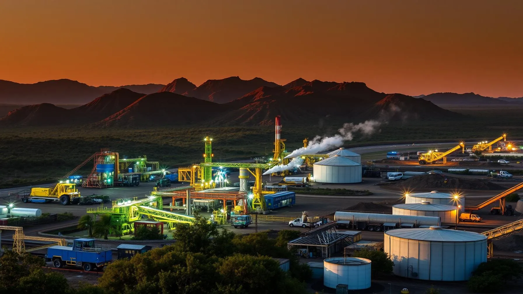 Investimento de R$ 17 bilhões em campos terrestres de petróleo e gás pela ANP, com perfuração de novos poços e aumento da produção.