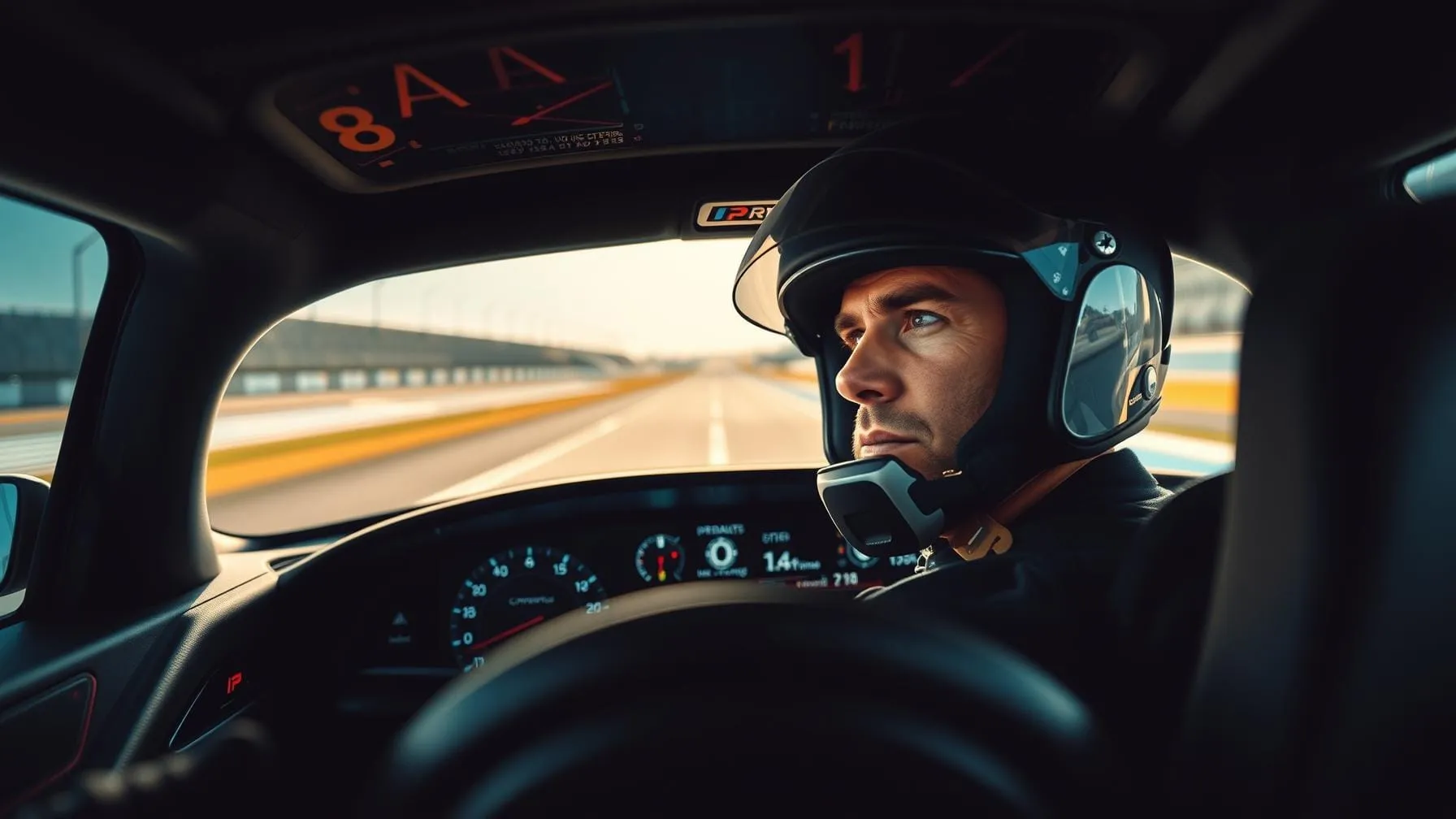 Traders aplicando habilidades financeiras no automobilismo para alta performance