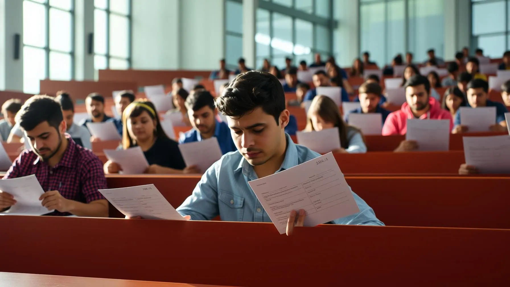 Cartão de confirmação do CNU atualizado com número da sala para prova deste domingo.