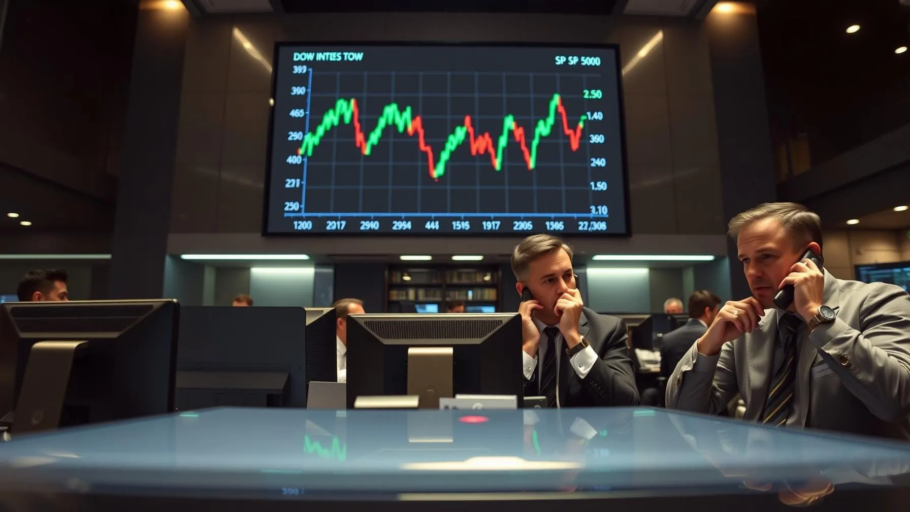 Dow Jones e S&P 500 com quedas em outubro devido a realização de lucros e orientação empresarial decepcionante