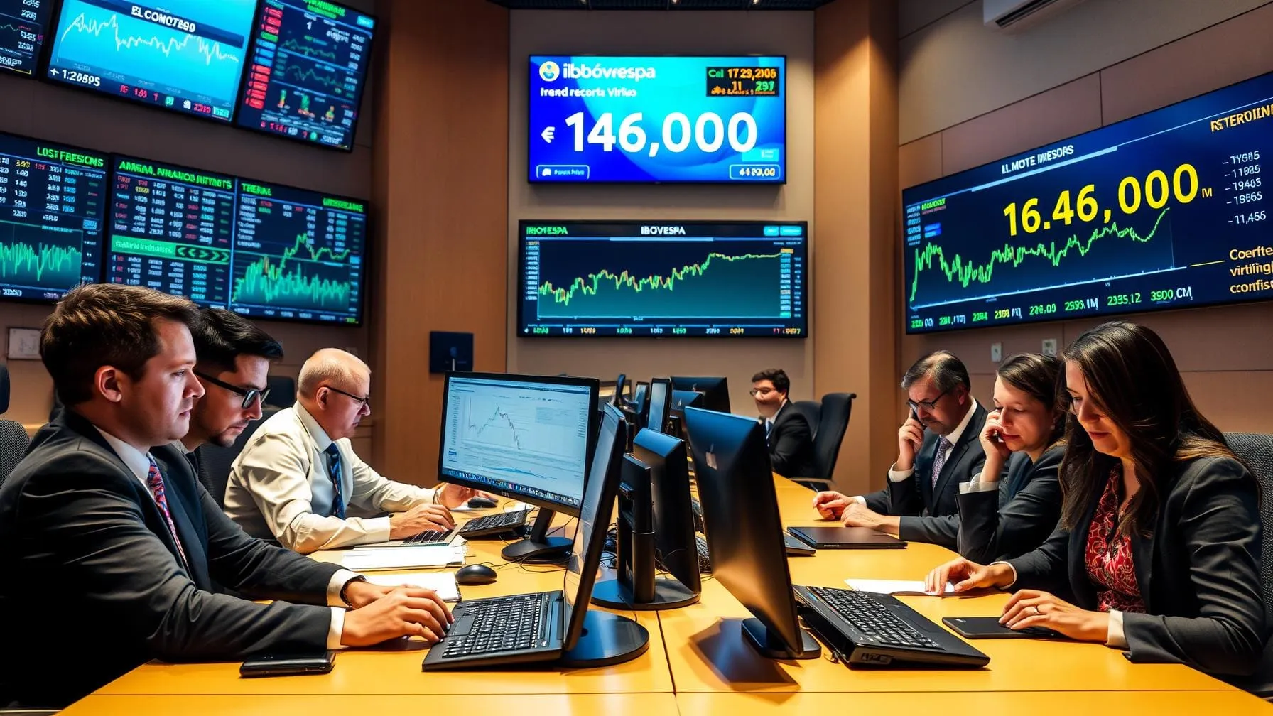 Ibovespa atinge máxima histórica acima de 146 mil pontos com forte entrada de capital estrangeiro e dólar em queda